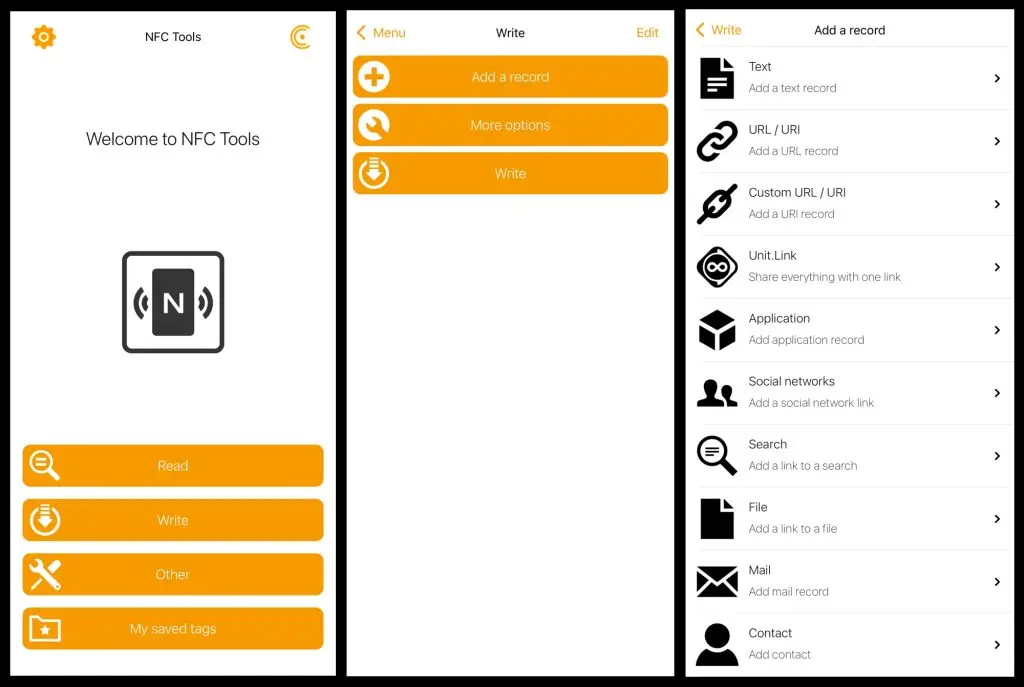 NFC Tools App
