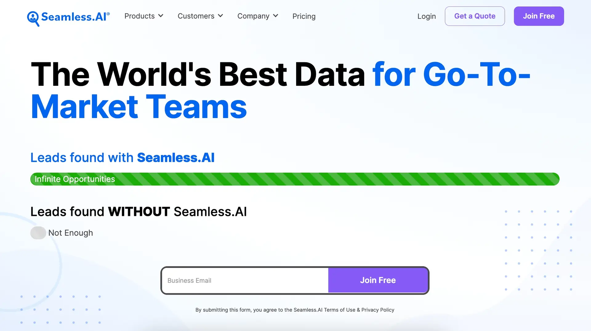 Leads with Seamless AI
