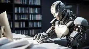 AI in document analysis image of machine learning algorithms extracting data from documents. Concept Document Analysis, Image Recognition, Machine Learning Algorithms, Data Extraction, AI Technology