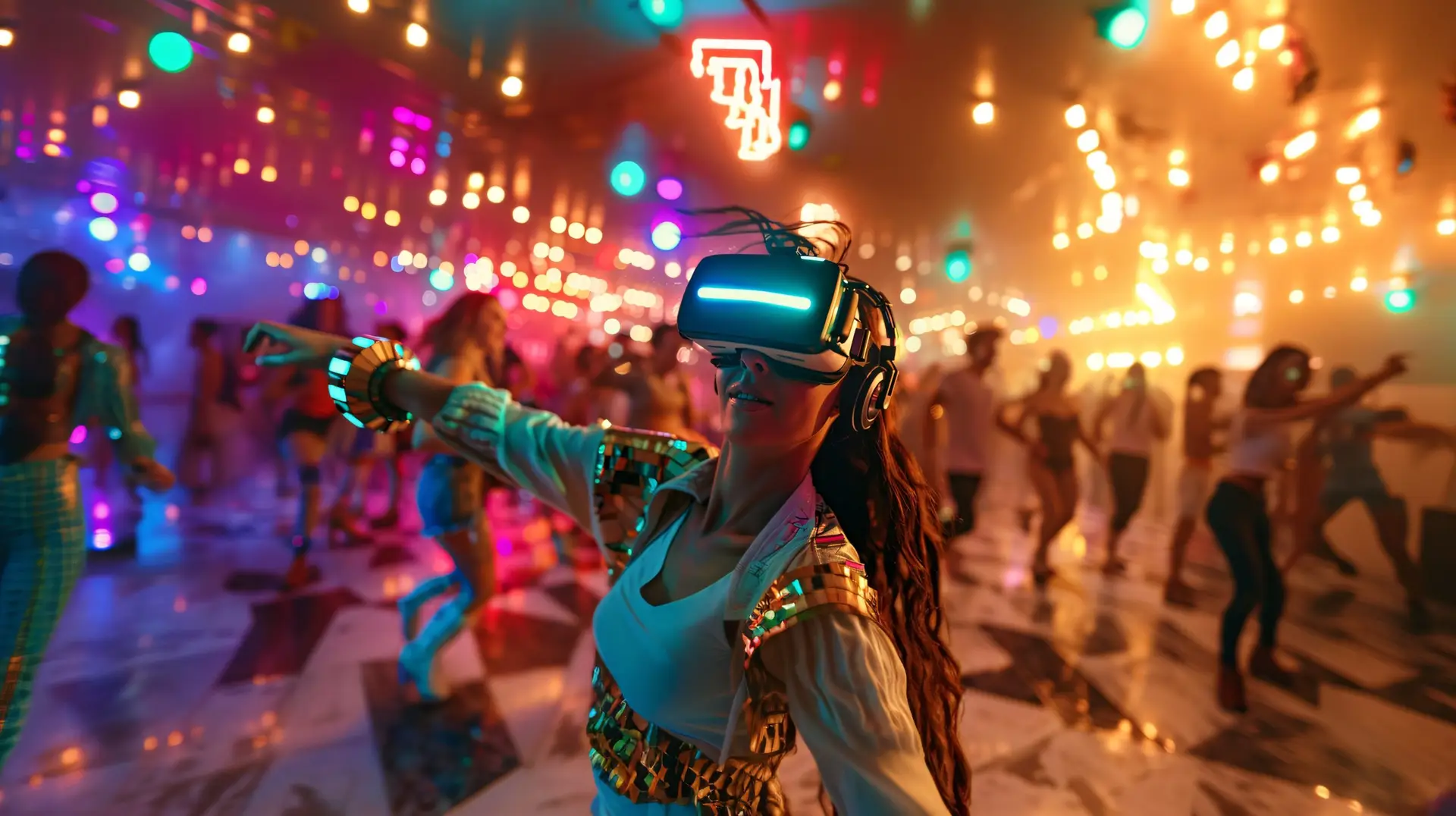 Girl dancing to the latest viral social media trends and songs