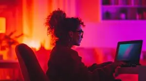 Cozy Space for Remote Therapy Session