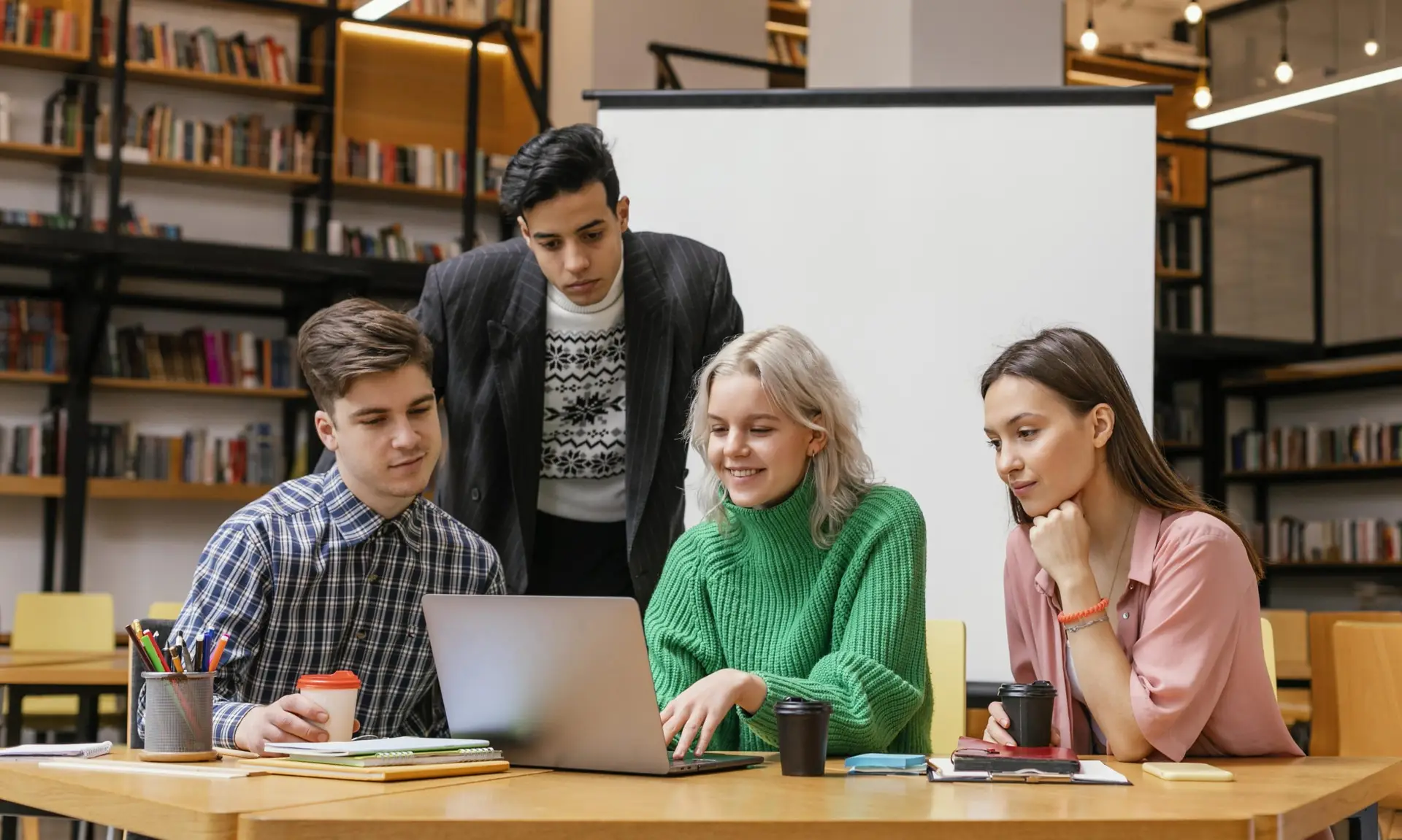 students together learning