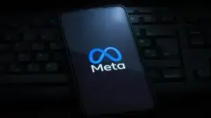 Ljubljana,,Slovenia,-,21,January,2023:,Meta,Logo,On,Smartphone