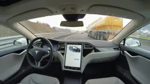 Linz,,Austria,-,February,2nd,2017:,Absolutely,Autonomous,Self-driving,Autopilot