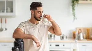 Healthy,Nutrition,For,Muscle,Gain,And,Weight,Loss,Concept.,Athletic