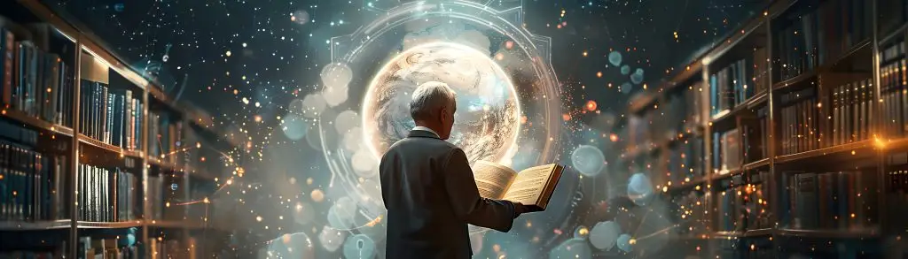 photo-realistic-librarian-with-book-announcement-board-whimsical-background-library-announce