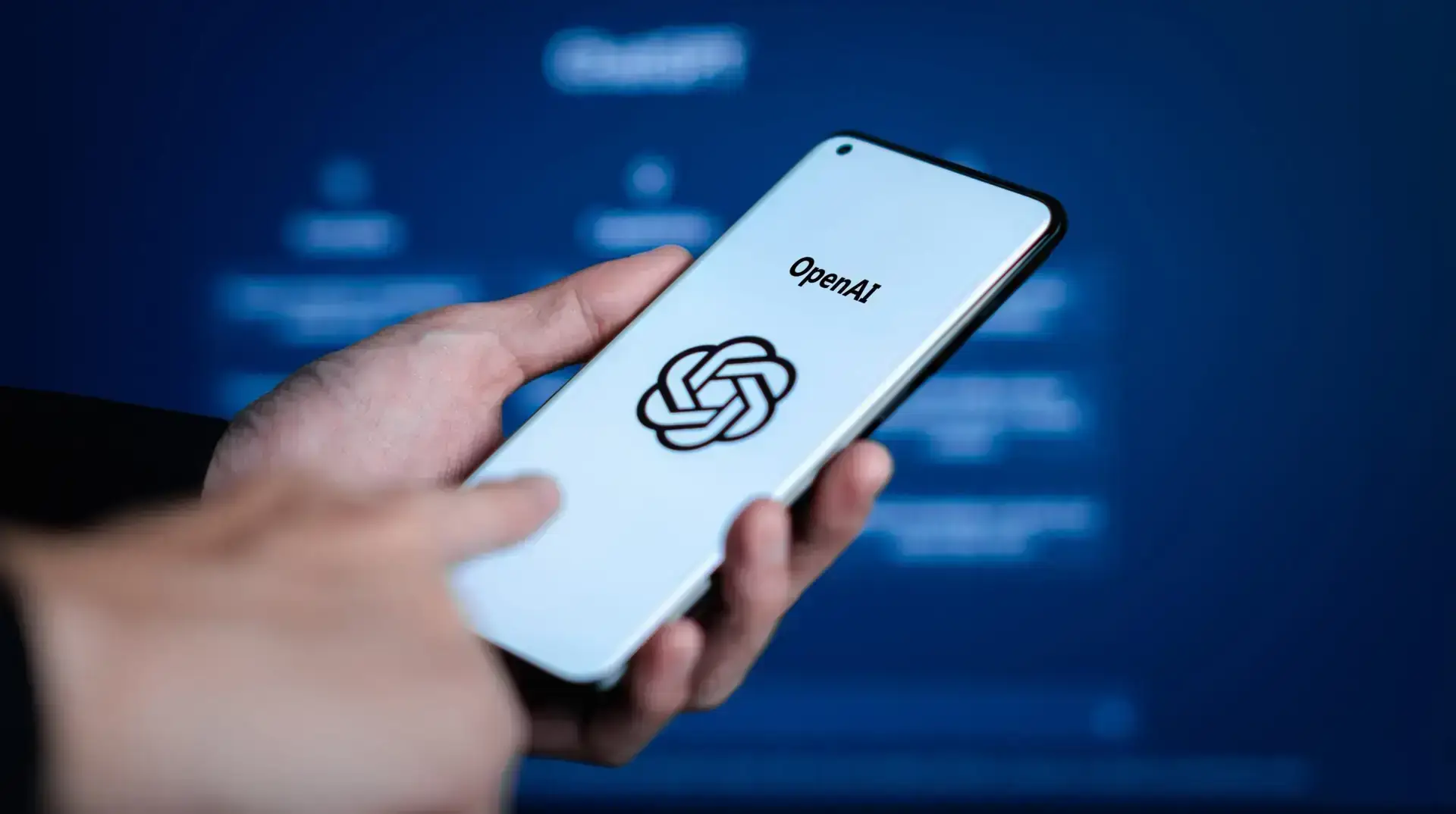 Phayao,,Thailand,-,January,17,2023,:,Chatgpt,,Hand,Hold