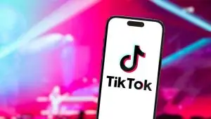 Madrid,,Spain,-,February,24,,2023:,Tiktok,Logo,On,Mobile