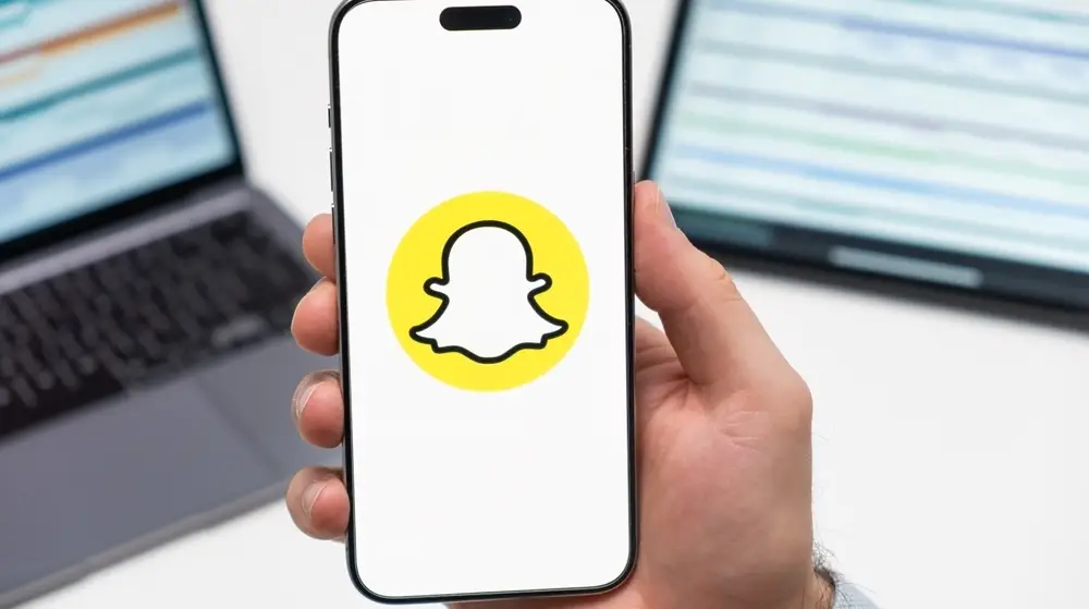 Snapchat,Logo,Of,Social,Media,Application,On,The,Screen,Of