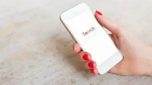 Search,Website,On,Smartphone