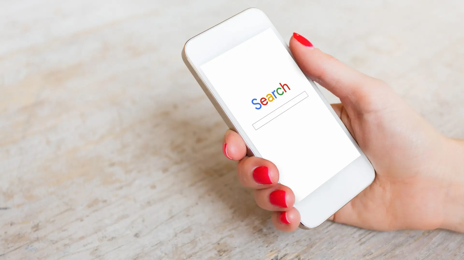 Search,Website,On,Smartphone