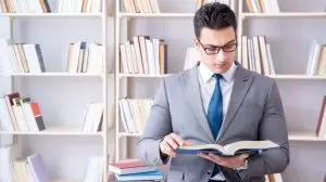 Business,Law,Student,Working,Studying,In,The,Library