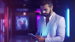 Thoughtful Businessman Facing a Work Decision in Office