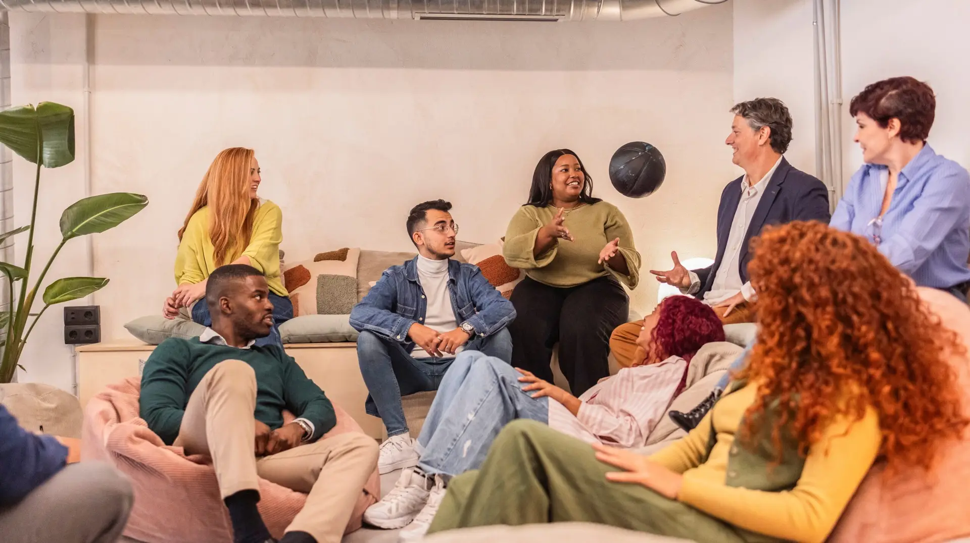 marketing team discussing tiktok trends