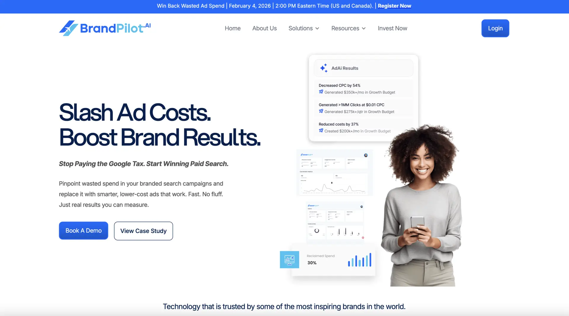 brandpilot ai homepage