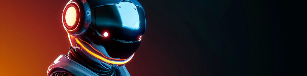 robot looking like a astronaut