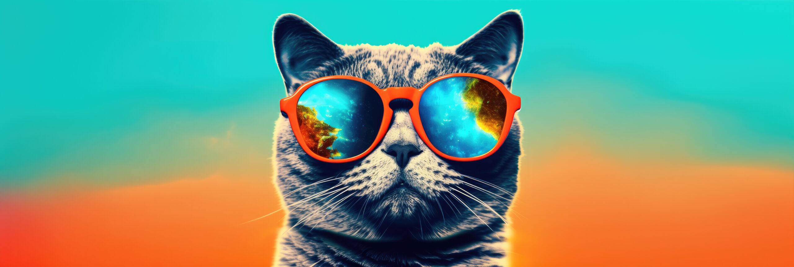 cat with sunglasses thinking about amazons bestsellers